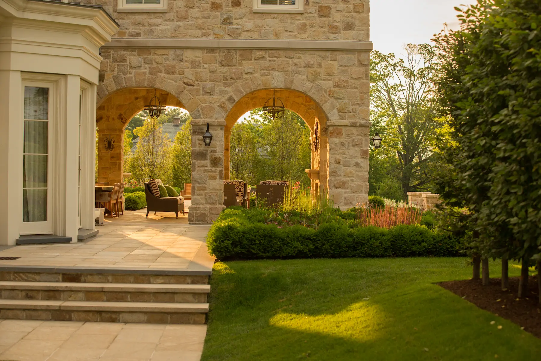 Classical Luxury on a Hillside Meadow